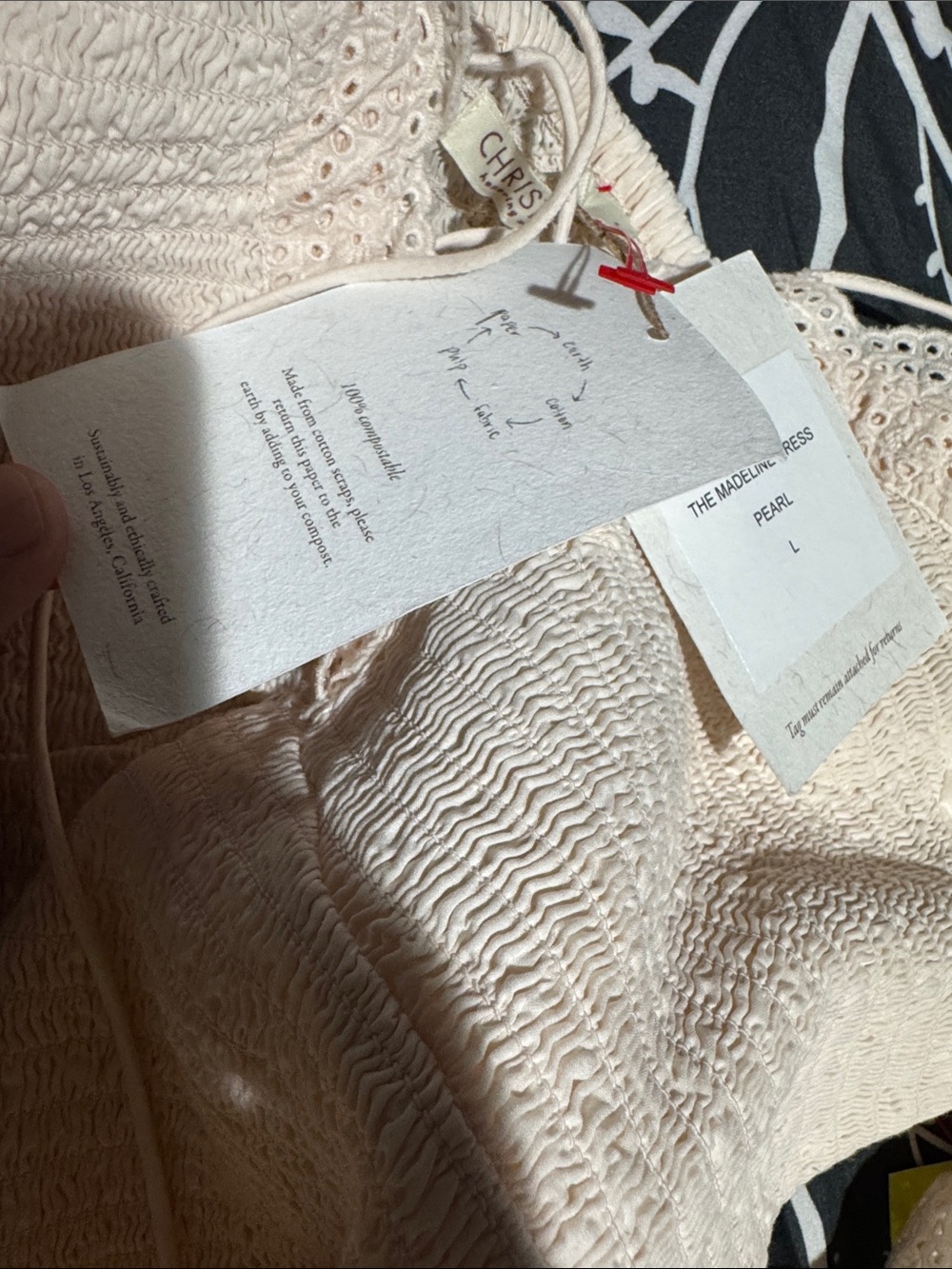 Christy dawn madeleine dress pearl NWT - Picture 8 of 11